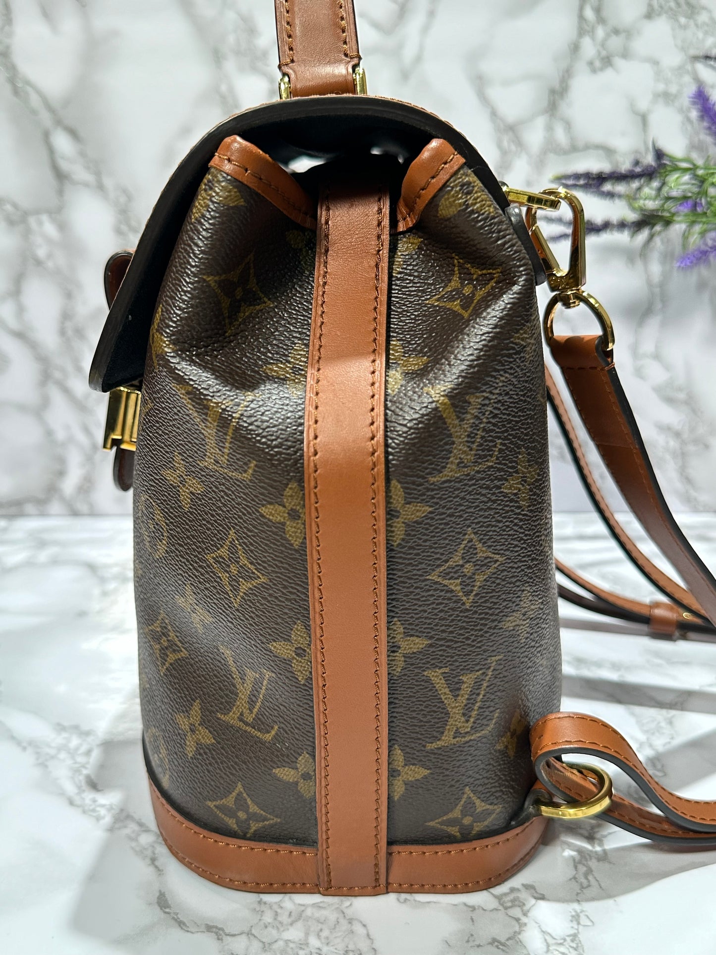 Reverse Monogram Dauphine Backpack