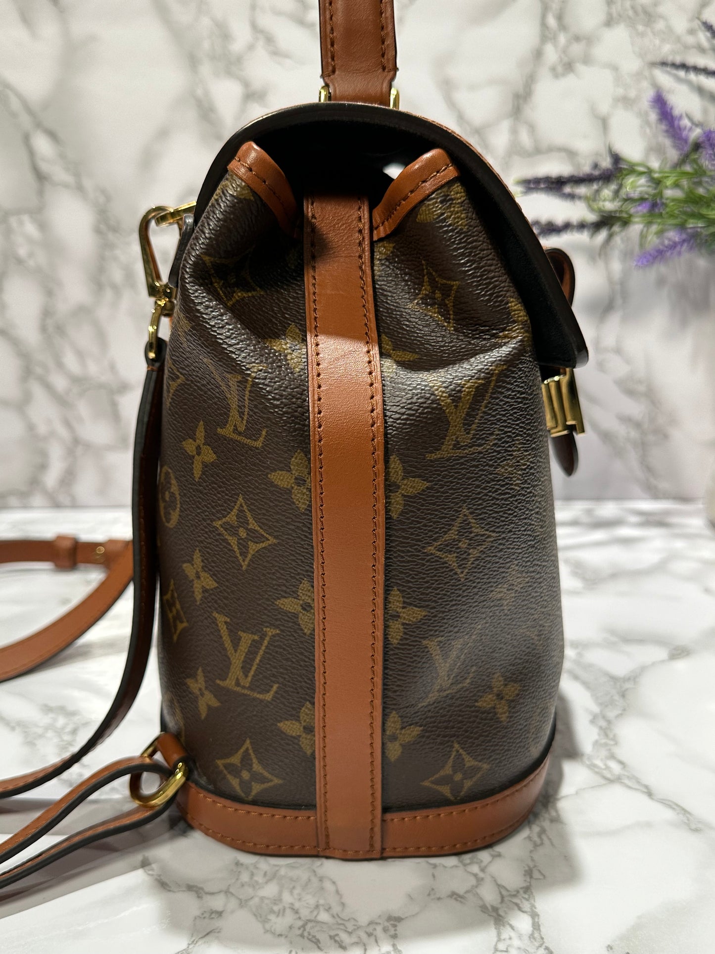 Reverse Monogram Dauphine Backpack